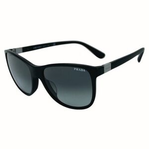 Prada SPR20S Black Frame Sunglasses Unisex
